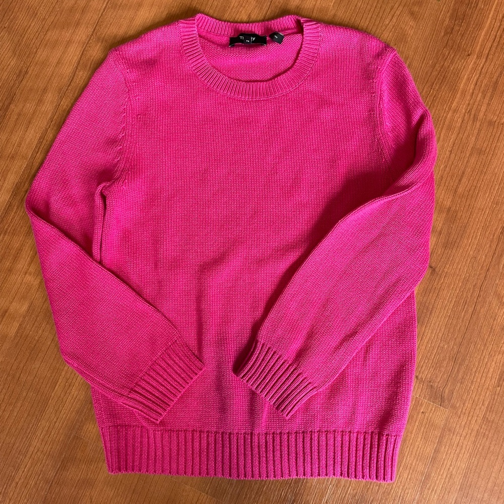 Theory pink sweater